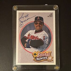 Baseball Heroes Trading Card